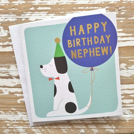'Happy Birthday Nephew' Greetings Card
