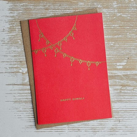 'Happy Diwali' Decorations Card