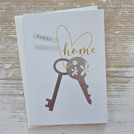 'Happy New Home' Keys Card