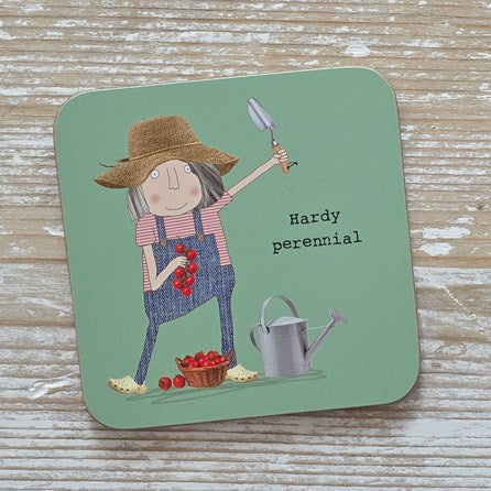 ‘Hardy Perennial' Drinks Coaster