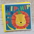 'Hip Hip Hoo Ray!' Lion Birthday Card