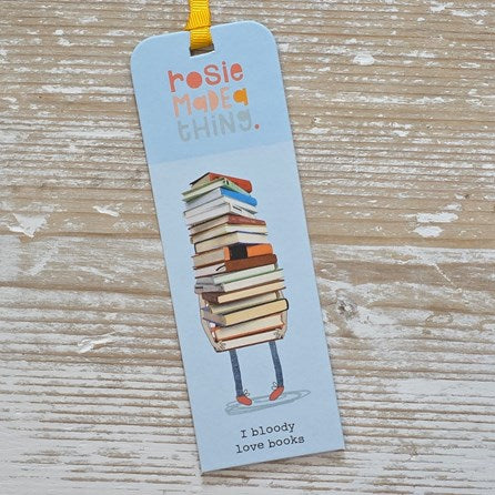 ‘I Bloody Love Books' Bookmark