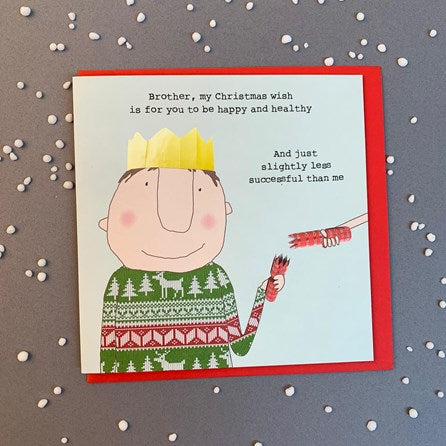 ‘Brother, My Christmas Wish...' Christmas Card