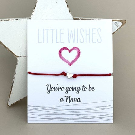 'You're Going To Be A Nana' Wish Bracelet