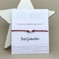 'Best Godmother' Wish Bracelet