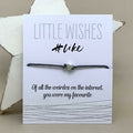 'Of All The Weirdos...' Wish Bracelet