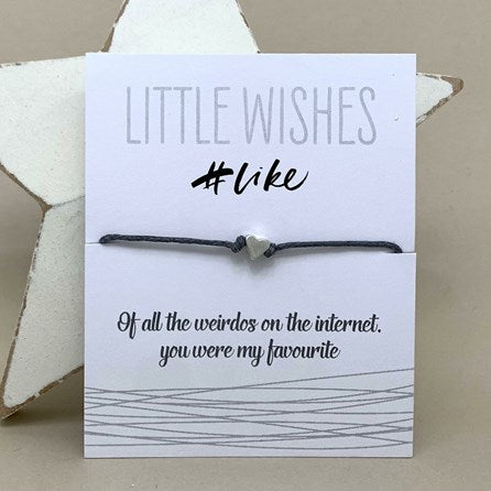 'Of All The Weirdos...' Wish Bracelet
