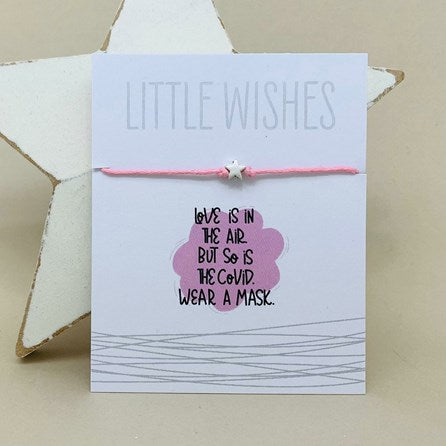 'Love Is In The Air...' Wish Bracelet