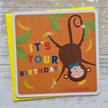 'It's Your Birthday!' Monkey Card