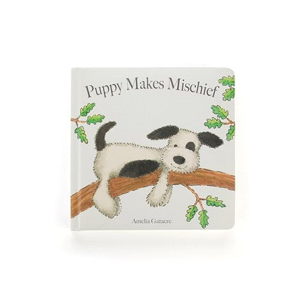 Jellycat Puppy Makes Mischief Children's Book