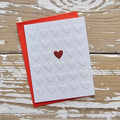 'Love Heart' Valentine's Card
