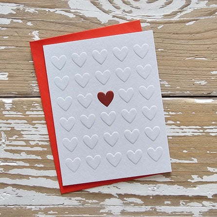 'Love Heart' Valentine's Card