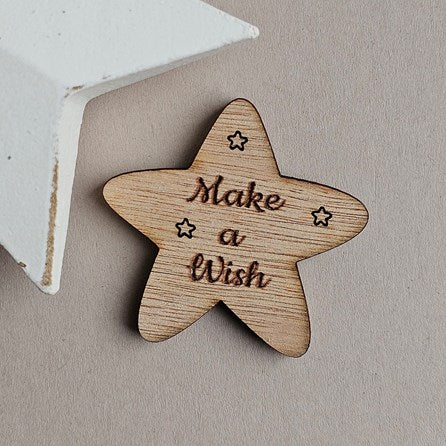 'Make A Wish' Star Pocket Token