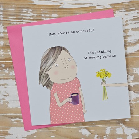 ‘Moving Back In' Mother's Day Card
