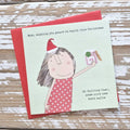 ‘Mum…New Bath Salts' Christmas Card