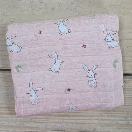 Muslin Square - Rabbits