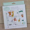 Muslin Squares Set of 3 - Savanna Animals