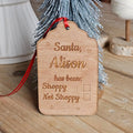 Personalised 'Has Been...' Wooden Gift Tag