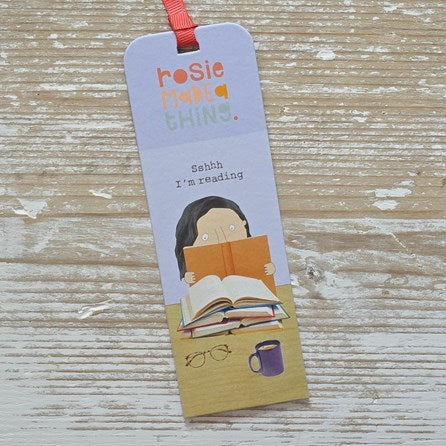 ‘Sshhh I'm Reading' Bookmark
