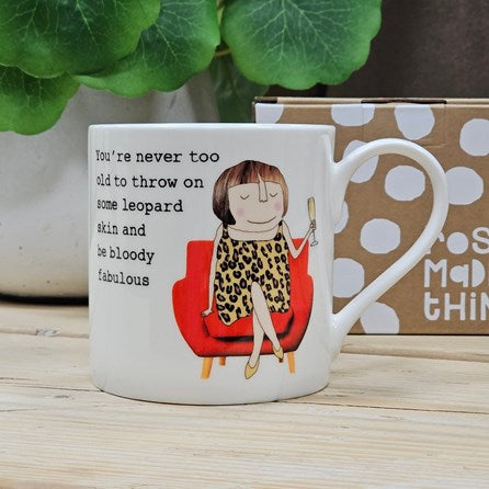 ‘Throw On Some Leopard Skin' Mug